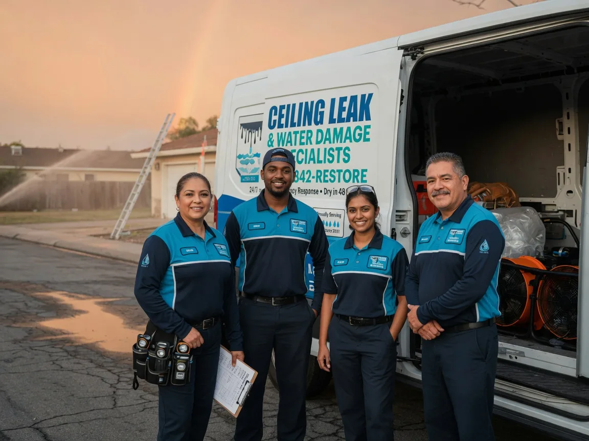Ceiling Leak Cleanup company in Roann, IN